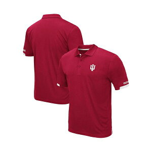 RVA Y Vc gbvX Men's Crimson Indiana Hoosiers Big and Tall Santry Polo Shirt Crimson