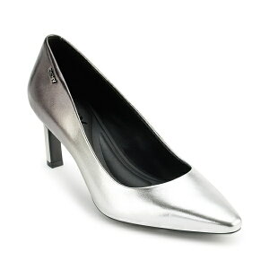 _i L j[[N fB[X pvX V[Y Women's Charlie Slip On Pumps Pewter and Silver