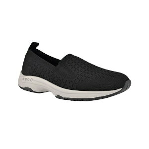 C[W[Xsbg fB[X Xb|E[t@[ V[Y Women's Tech Round Toe Casual Slip-on Flats Black