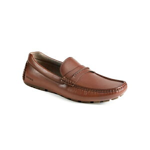 g~[ qtBK[ Y Xb|E[t@[ V[Y Men's Ardwin Moc Toe Penny Loafers Cognac