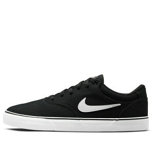 Nike �i�C�L �����Y �X�j�[�J�[ �G�X�r�[ �yNike Chron 2 Canvas SB 'Black White' DM3494-001�z �T�C�Y US_9(27.0cm)