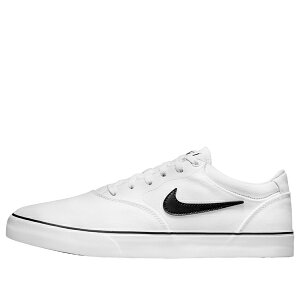 Nike �i�C�L �����Y �X�j�[�J�[ �G�X�r�[ �yNike Chron 2 Canvas SB 'White Black' DM3494-100�z �T�C�Y US_M_4