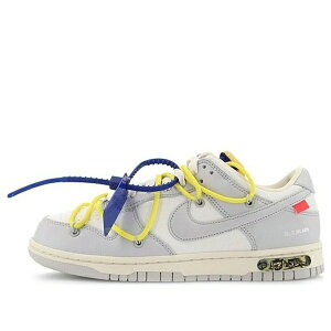 Nike �i�C�L �����Y �X�j�[�J�[ �_���N �yNike x Off-White Dunk Low 'Lot 27 of 50' DM1602-120�z �T�C�Y US_8(26.0cm)