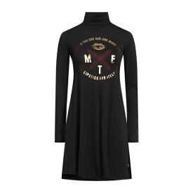 【送料無料】 メット ジーンズ レディース ワンピース トップス Mini dresses Black