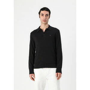g~[qtBK[ Y T_ V[Y SLIM ESSENTIAL SWEATER - Long sleeved top - black