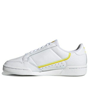 adidas AfB_X fB[X Xj[J[ y(WMNS) adidas Continental 80 'White Semi Frozen Yellow' EE5561z TCY US_6(23.0cm)
