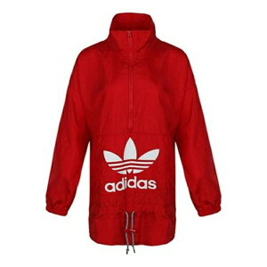 adidas AfB_X fB[X Xj[J[ y(WMNS) adidas originals Windbreaker Logo Printing Stand Collar Jacket Red ED7596z TCY US_W_40