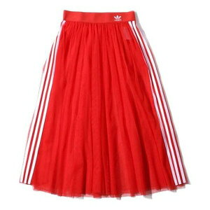 adidas AfB_X fB[X Xj[J[ y(WMNS) adidas Athleisure Sleek Pleated Tulle Skirt 'Red' DW3889z TCY US_W_36