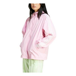 adidas AfB_X fB[X Xj[J[ y(WMNS) adidas 3-Stripes Windbreaker Jacket 'True Pink' IR8098z TCY US_W_XS