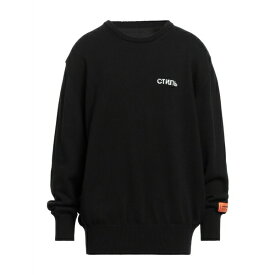 【送料無料】 ヘロン プレストン メンズ ニット&セーター アウター Sweaters Black