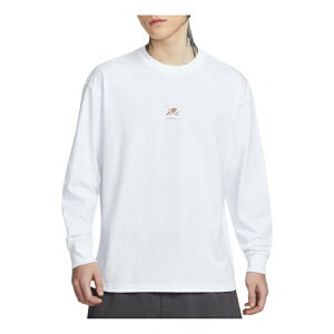 Nike �i�C�L �����Y �X�j�[�J�[ �yNike Sportswear Long-Sleeve T-Shirt 'White' IO9761-100�z �T�C�Y US_M_XL