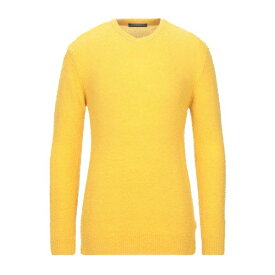 DANIELE ALESSANDRINI ダニエレ アレッサンドリー二 ニット&セーター アウター メンズ Sweaters Yellow