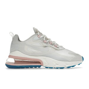 Nike iCL fB[X Xj[J[ yNike Air Max 270 React American Modern (Women's)z TCY US_7.5(24.5cm) Summit White/Ghost Aqua-Phantom-Coral Stardust-Imperial Blue-Light Bone