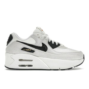 Nike �i�C�L ���f�B�[�X �X�j�[�J�[ �yNike Air Max 90 LV8 White Metallic Gold Black (Women's)�z �T�C�Y US_8(25.0cm) White/Team Red/Metallic Gold/Black