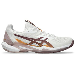ASICS AVbNX fB[X Xj[J[ yASICS Solution Speed FF 3 Clay White Dusty Mauve (Women's)z TCY US_6(23.0cm) White/Dusty Mauve