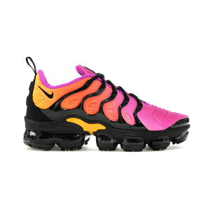 Nike �i�C�L ���f�B�[�X �X�j�[�J�[ �yNike Air VaporMax Plus Sherbet (Women's)�z �T�C�Y US_9.5(26.5cm) Black/Black-Fuchsia Blast-Rush Coral