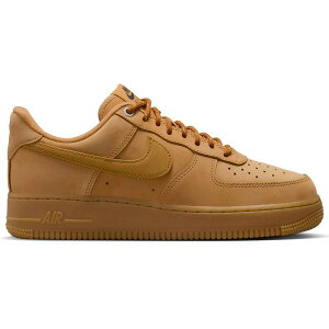 Nike iCL fB[X Xj[J[ yNike Air Force 1 Low '07 WB Flax Wheat Gum Light Brown (Women's)z TCY US_6(23.0cm) Flax/Wheat-Gum Light Brown-Black