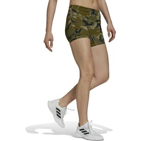アディダス レディース カジュアルパンツ ボトムス adidas Women's 4" Camouflage Volleyball Shorts Orbit Green/Black/White