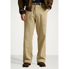 ラルフローレン メンズ カジュアルパンツ ボトムス BIG CHINO FLAT FRONT - Chinos - classic beige
