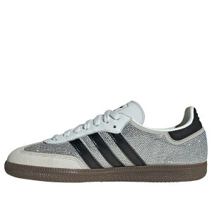 adidas �A�f�B�_�X ���f�B�[�X �X�j�[�J�[ �y(WMNS) adidas Samba 'Rhinestone White' IH9055�z �T�C�Y US_6(23.0cm)