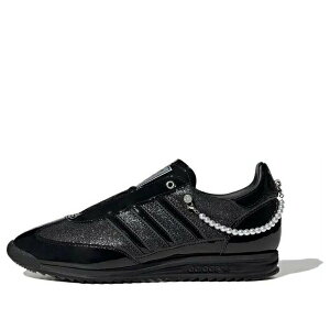 adidas �A�f�B�_�X ���f�B�[�X �X�j�[�J�[ �y(WMNS) adidas SL 72 OG 'Patent Pearls Black Silver Metallic' JQ2615�z �T�C�Y US_7.5(24.5cm)