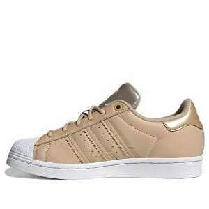 adidas �A�f�B�_�X ���f�B�[�X �X�j�[�J�[ �y(WMNS) adidas Superstar 'Magic Beige Gold' GX4361�z �T�C�Y US_7(24.0cm)