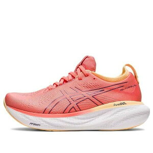 ASICS �A�V�b�N�X ���f�B�[�X �X�j�[�J�[ �y(WMNS) ASICS Gel-Nimbus 25 Wide 'Papaya Dusty Purple' 1012B437-700�z �T�C�Y US_6.5(23.5cm)