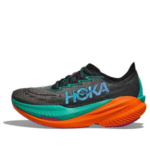 HOKA ONE ONE �z�J�I�l�I�l ���f�B�[�X �X�j�[�J�[ �y(WMNS) HOKA ONE ONE Mach X 2 'Black Electric Aqua' 1155120-BCQ�z �T�C�Y US_5.5(22.5cm)