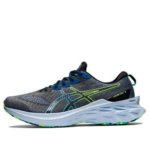 ASICS �A�V�b�N�X �����Y �X�j�[�J�[ �yASICS Novablast 2 LE 'Black Hazard Green' 1011B331-001�z �T�C�Y US_M_15
