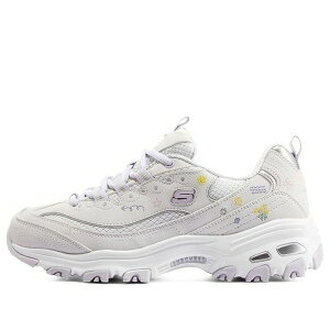 Skechers XPb`[Y fB[X Xj[J[ White y(WMNS) Skechers D'Lites 1.0 'Whtie' 896155-LAVz TCY US_8(25.0cm)