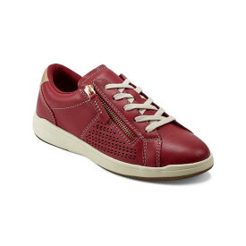 アース レディース スニーカー シューズ Women's Netta Lace-Up Sneakers Cherry Red Leather