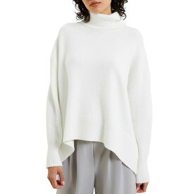 フレンチコネクション レディース ニット&セーター アウター Women's Vhari Turtleneck Sweater Winter White
