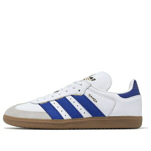 adidas AfB_X Y Xj[J[ yadidas Samba OG 'Oversized Logo White Semi Lucid Blue' IF1813z TCY US_M_4