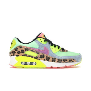 Nike �i�C�L ���f�B�[�X �X�j�[�J�[ �yNike Air Max 90 LX 90s Dancefloor Green (Women's)�z �T�C�Y US_W_11 Illusion Green/Sunset Pulse-Black-White