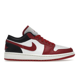 Jordan �W���[�_�� ���f�B�[�X �X�j�[�J�[ �yJordan 1 Low Reverse Black Toe (Women's)�z �T�C�Y US_6.5(23.5cm) White/Black/Sail/Gym Red