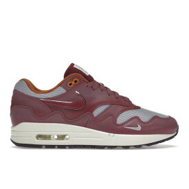 Nike ナイキ メンズ スニーカー 【Nike Air Max 1】 サイズ US_8(26.0cm) Patta Waves Rush Maroon (without Bracelet)