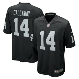 ナイキ メンズ ユニフォーム トップス Marquez Callaway Las Vegas Raiders Nike Team Game Jersey Black