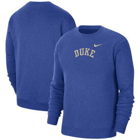 ナイキ メンズ パーカー・スウェットシャツ アウター Duke Blue Devils Nike Campus Pullover Sweatshirt Royal