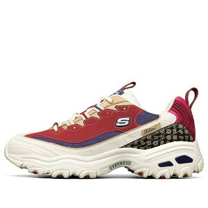 Skechers �X�P�b�`���[�Y �����Y �X�j�[�J�[ �ySkechers D'lites 2021 New Year White/Red 666169-MULT�z �T�C�Y US_9.5(27.5cm)