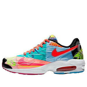 Nike �i�C�L �����Y �X�j�[�J�[ �yNike x Atmos Air Max 2 Light QS 'Logos' Japan Exclusive CJ6200-001�z �T�C�Y US_9.5(27.5cm)