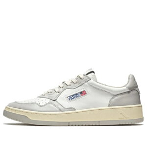AUTRY オートリー メンズ スニーカー 【Autry Medalist Low Leather 'Grey White' AULM-WB10】 サイズ US_8(26.0cm)