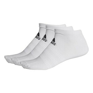 adidas AfB_X Y Xj[J[ yadidas Unisex Light Low Knitted Socks 3 Packs White DZ9422z TCY US_M_S