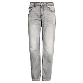 【送料無料】 トゥルーレリジョン メンズ デニムパンツ ボトムス Jeans Grey