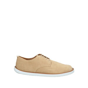 �y���������z �J���y�[�� �����Y �h���X�V���[�Y �V���[�Y Lace-up shoes Beige