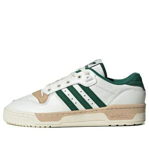 adidas �A�f�B�_�X �����Y �X�j�[�J�[ �yadidas Rivalry Low 'White Green' IE4596�z �T�C�Y US_M_4
