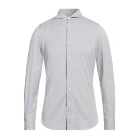 【送料無料】 フィナモレ 1925 メンズ シャツ トップス Shirts Light grey