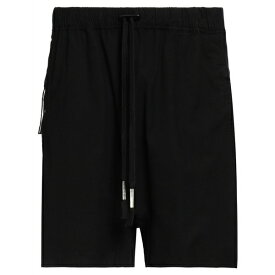 【送料無料】 11 バイ・ボリスビジャンサベリ メンズ カジュアルパンツ ボトムス Shorts & Bermuda Shorts Black