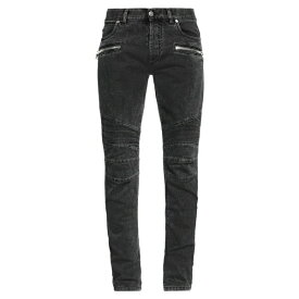 【送料無料】 バルマン メンズ デニムパンツ ボトムス Jeans Black