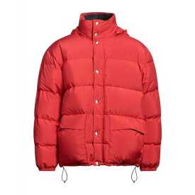 【送料無料】 ジル・サンダー メンズ ジャケット＆ブルゾン アウター Down jackets Red