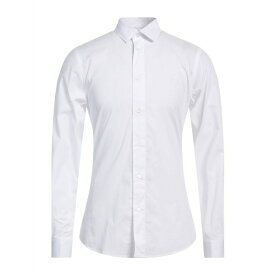 【送料無料】 トラサルディ メンズ シャツ トップス Shirts White